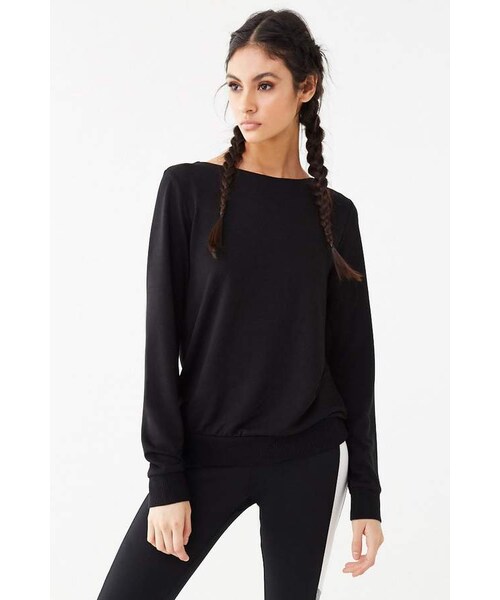 FOREVER 21(フォーエバー トゥエンティーワン)の「Forever 21 Active Crisscross-Back Top(Tシャツ/カットソー・レディース・Black/White/Pink・X-small/Small/Medium/Large)」の11枚目の写真