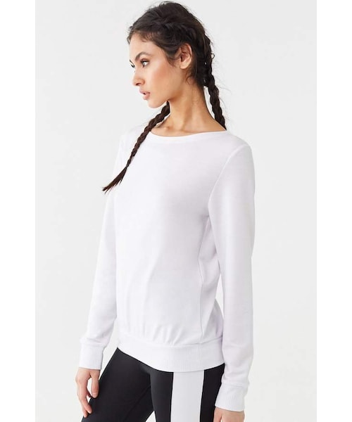 FOREVER 21(フォーエバー トゥエンティーワン)の「Forever 21 Active Crisscross-Back Top(Tシャツ/カットソー・レディース・Black/White/Pink・X-small/Small/Medium/Large)」の12枚目の写真