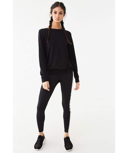 FOREVER 21(フォーエバー トゥエンティーワン)の「Forever 21 Active Crisscross-Back Top(Tシャツ/カットソー・レディース・Black/White/Pink・X-small/Small/Medium/Large)」の7枚目の写真
