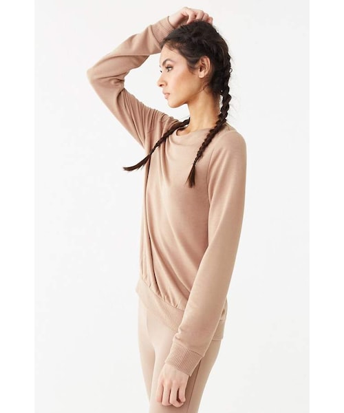 FOREVER 21(フォーエバー トゥエンティーワン)の「Forever 21 Active Crisscross-Back Top(Tシャツ/カットソー・レディース・Black/White/Pink・X-small/Small/Medium/Large)」の5枚目の写真
