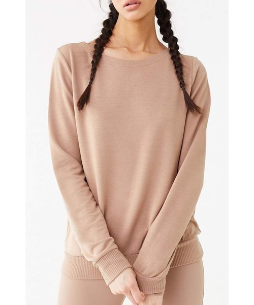 FOREVER 21(フォーエバー トゥエンティーワン)の「Forever 21 Active Crisscross-Back Top(Tシャツ/カットソー・レディース・Black/White/Pink・X-small/Small/Medium/Large)」の8枚目の写真