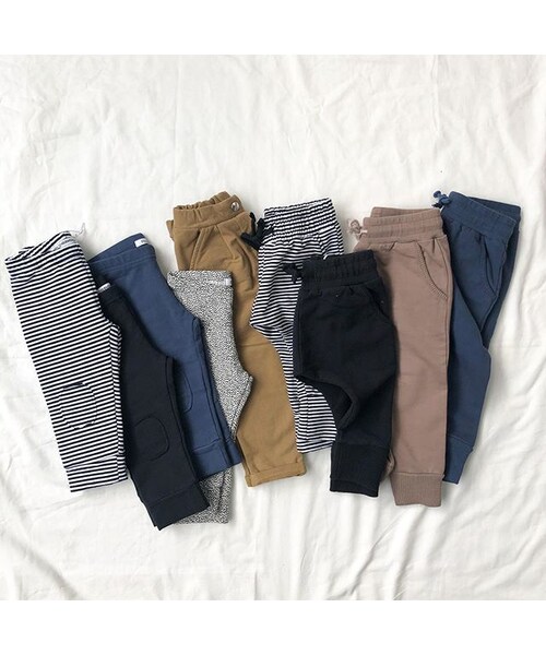 cache cache（カシュ カシュ）の「MINGO.    cropped chino(portabella)（その他パンツ・キッズ・その他）」の4枚目の写真