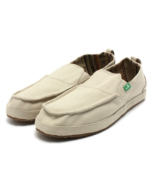 sanuk(サヌーク)の「COMMODORE(その他・メンズ・ブラック/ベージュ/レッド・9/10)」の2枚目の写真