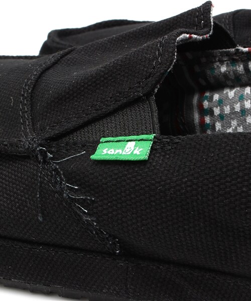 sanuk(サヌーク)の「COMMODORE(その他・メンズ・ブラック/ベージュ/レッド・9/10)」の9枚目の写真