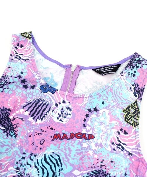 RNA(アールエヌエー)の「SEA柄ワンピース(ワンピース/ドレス・レディース・シーブルー/パッションピンク・M)」の5枚目の写真