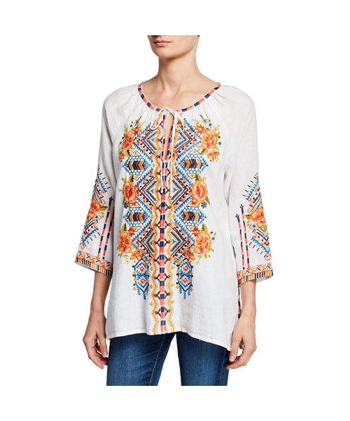 johnny was sentrie peasant blouse