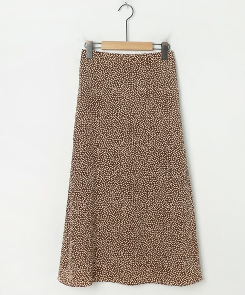 DHOLIC STYLE（ディーホリックスタイル）の「[cherryville] リーフドットスカート（スカート・レディース・オレンジ/ブラウン・FREE）」の2枚目の写真