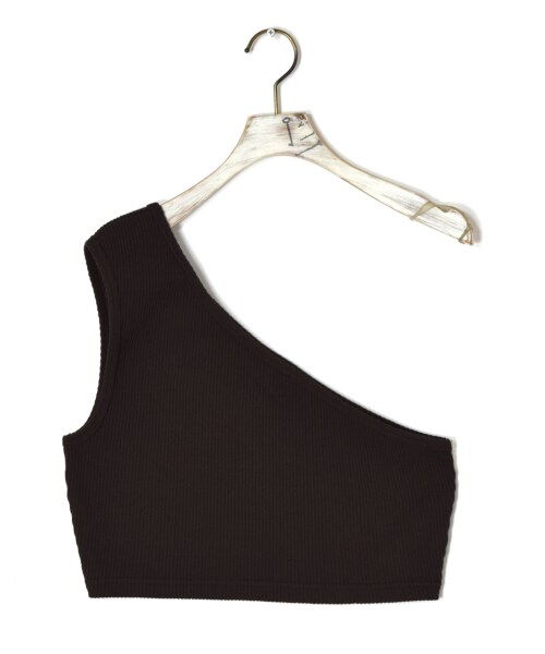 w closet(ダブルクローゼット)の「ワンショルビスチェ付ロンTee(トップス・レディース・グレージュ/モカ/スミクロ・FREE)」の11枚目の写真