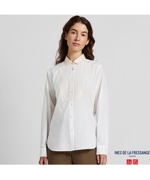 UNIQLO | コットンローンシャツ（長袖）(シャツ/ブラウス)