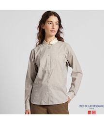 UNIQLO | コットンローンシャツ（長袖）(シャツ/ブラウス)