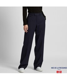 ユニクロ ウールブレンド パンツ 4本セット ユニクロ公式 | ウールブレンドタックパンツ