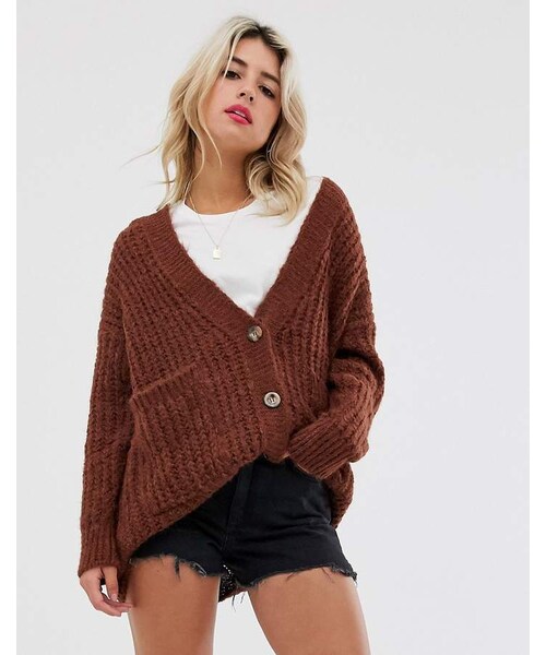 red cardigan asos