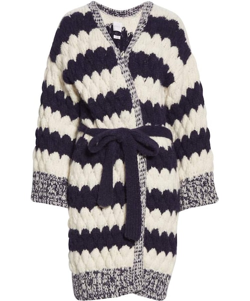 Suéter Guess Lorraine De Mezcla De Alpaca Para Mujer Azul Rayas Y  Lentejuelas