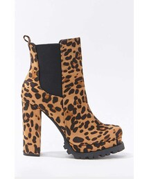 Forever 21 Leopard Print Ankle Boots