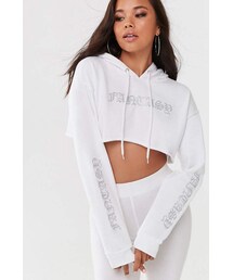 Forever 21 Fantasy Cropped Hoodie