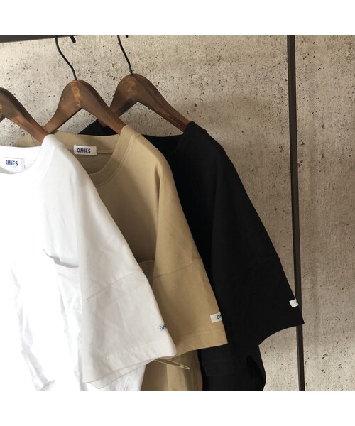 copine（コピン）の「再入荷！しっかり素材！ポケット付きバックロゴtシャツ (3color)【クリックポスト対象商品】（Tシャツ/カットソー・レディース・その他）」の14枚目の写真