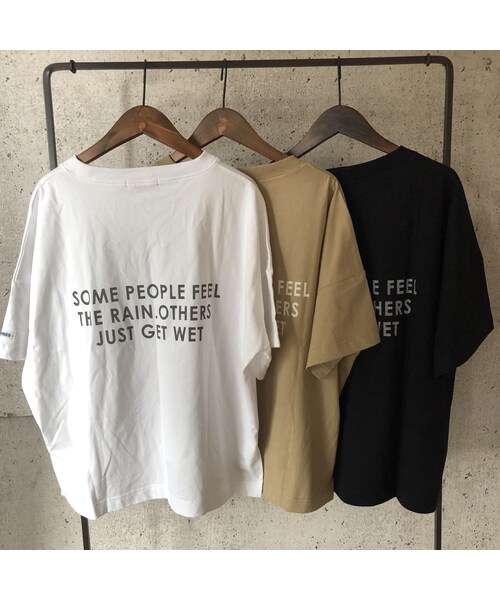 copine（コピン）の「再入荷！しっかり素材！ポケット付きバックロゴtシャツ (3color)【クリックポスト対象商品】（Tシャツ/カットソー・レディース・その他）」の15枚目の写真