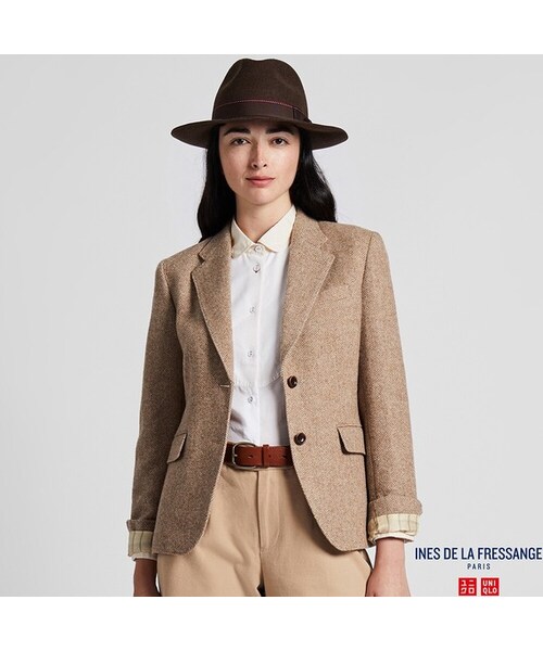 UNIQLO（ユニクロ）の「ソフトツイードジャケット（その他アウター
