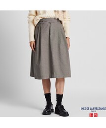 UNIQLO | コットンタックミディスカート(スカート)