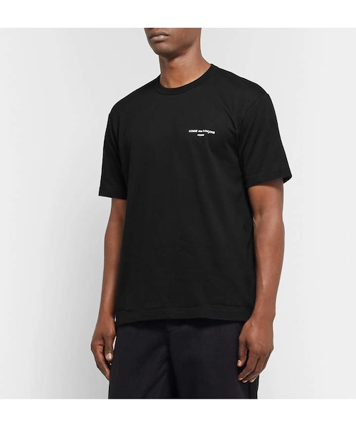 COMME des GARCONS コムデギャルソン ロゴ コットン Tシャツ Amazon.co.jp: [コムデギャルソン] CDG LOGO TEE Tシャツ WHITE