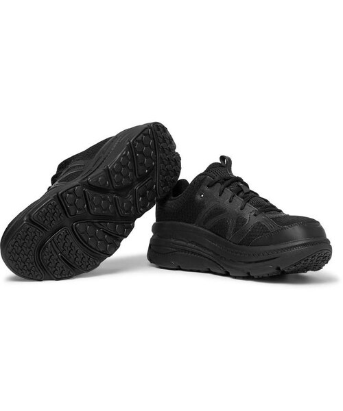 Engineered Garments（エンジニアードガーメンツ）の「Hoka One One + Engineered Garments Bondi B Rubber-Trimmed Mesh Sneakers（スニーカー・メンズ・Black・One Size）」の5枚目の写真