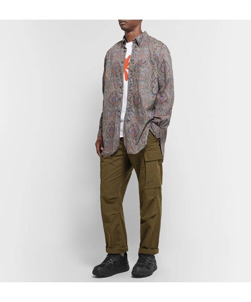 Engineered Garments（エンジニアードガーメンツ）の「Hoka One One + Engineered Garments Bondi B Rubber-Trimmed Mesh Sneakers（スニーカー・メンズ・Black・One Size）」の4枚目の写真