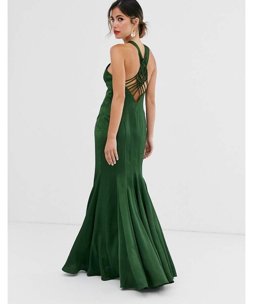 fishtail skirt maxi