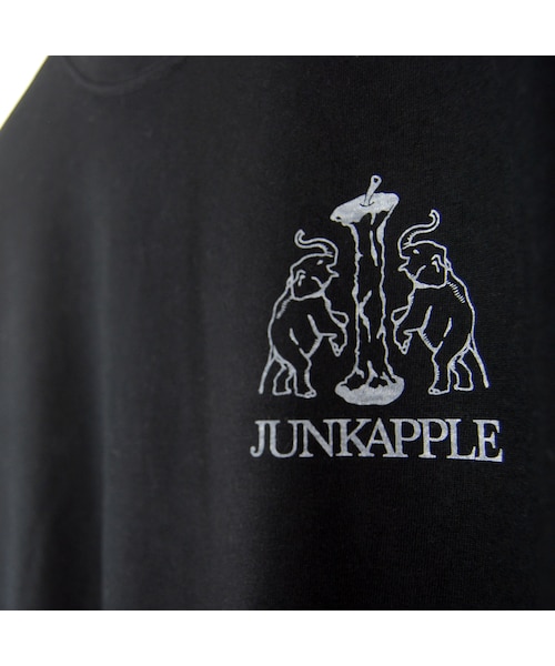 no brand（ノーブランド）の「印図Tシャツ_黒／3/4sleeve（Tシャツ/カットソー・その他）」の2枚目の写真