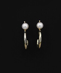 DHOLIC | パールカーブピアス(ピアス(両耳用))