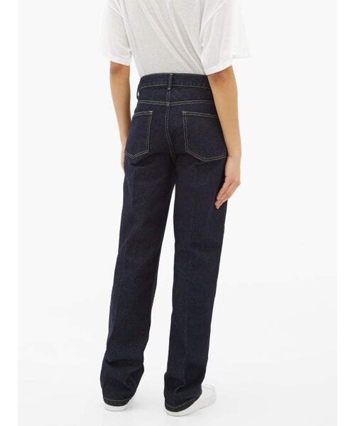 Raey（-）の「Raey - Push Straight Leg Jeans - Womens - Indigo 