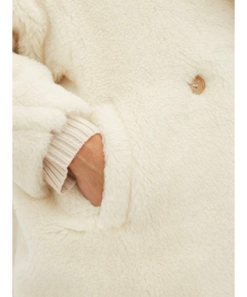 Max Mara（マックスマーラ）の「Max Mara - Teddy Coat - Womens - White（ジャケット/アウター・レディース・White・S/M/L）」の3枚目の写真
