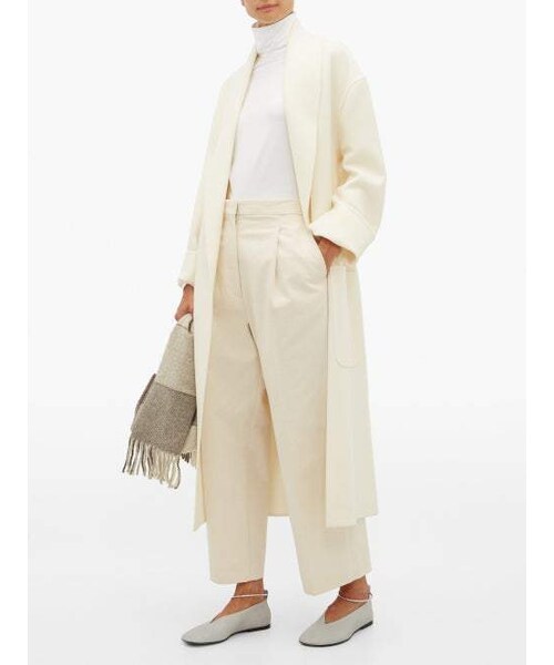 JIL SANDER(ジルサンダー)の「Jil Sander - Roll Neck Cotton Blend Top - Womens - White(トップス・レディース・White・S/M/L/XL)」の5枚目の写真