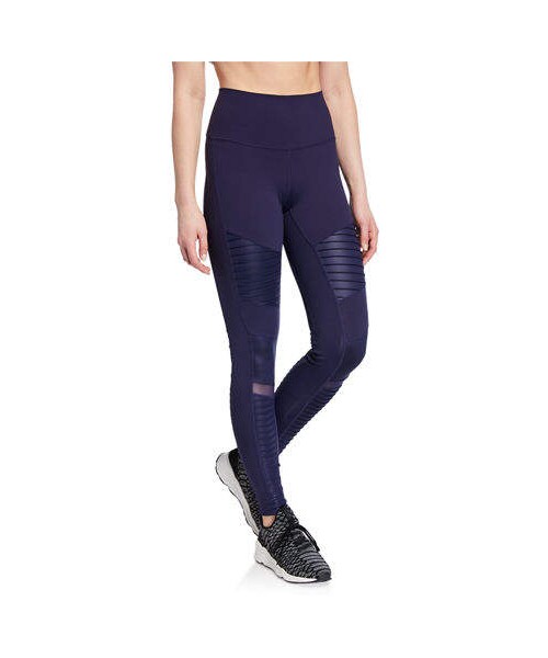 Alo Yoga（アロヨガ）の「Alo Yoga Moto High-Waist Sport Leggings