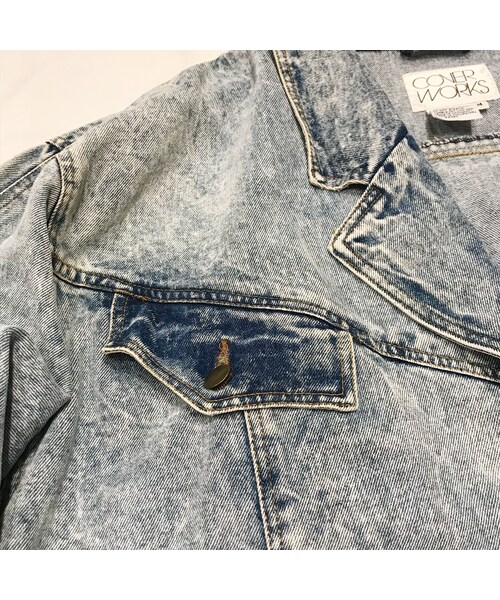 USED（ユーズド）の「80’s　オーバーサイズデニムジャケット（デニムジャケット・レディース・その他）」の6枚目の写真