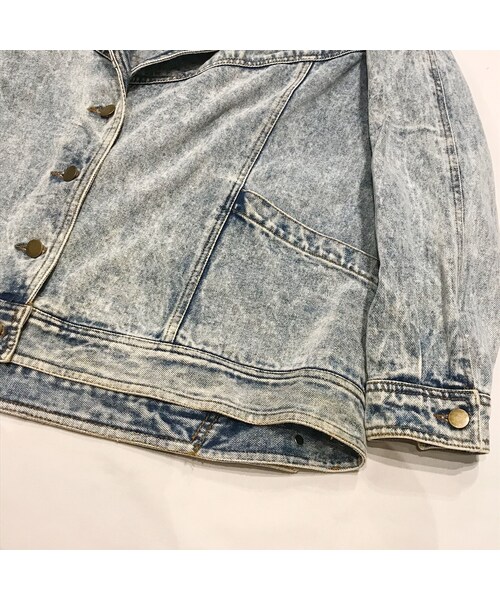 USED（ユーズド）の「80’s　オーバーサイズデニムジャケット（デニムジャケット・レディース・その他）」の5枚目の写真