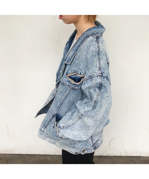 USED（ユーズド）の「80’s　オーバーサイズデニムジャケット（デニムジャケット・レディース・その他）」の13枚目の写真