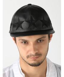 DANKE SCHON | FレザースターCAP(ファッション雑貨)