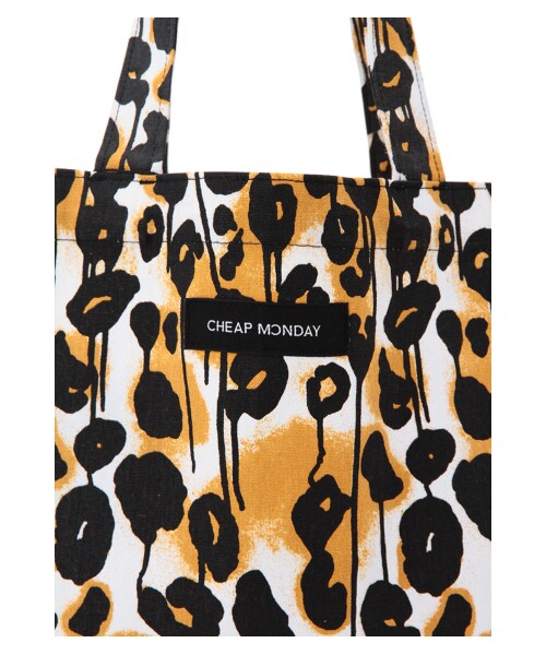 CHEAP MONDAY(チープマンデイ)の「Tote Leopard tag(バッグ・レディース・WHITE・F)」の5枚目の写真