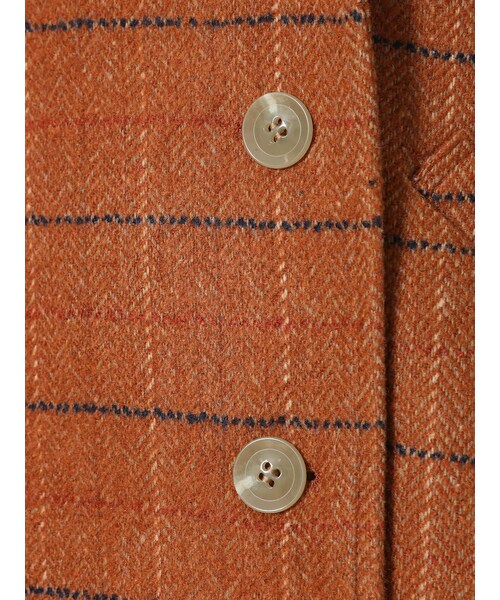 Ungrid（アングリッド）の「チェックロングコート（その他アウター・グレー/キャメル・M/S）」の20枚目の写真