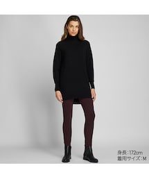 UNIQLO | 3Dカシミヤタートルネックチュニック（長袖）(ニット/セーター)