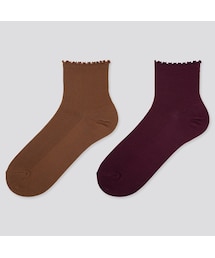 UNIQLO | ヒートテックソックス（クルーメロウ･2足組）(レギンス/スパッツ)