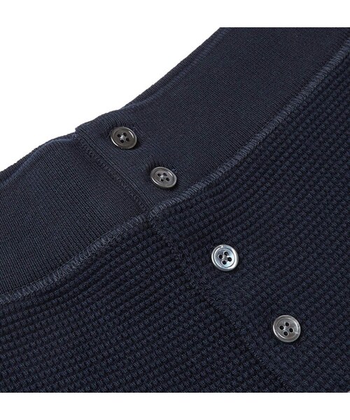 THOM BROWNE（トムブラウン）の「Thom Browne Slim-Fit Tapered Striped Waffle-Knit Cotton Sweatpants（その他パンツ・メンズ・Blue・XS/M/L/XL/XXL/XXXL）」の3枚目の写真