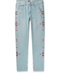 ISABEL MARANT | Isabel Marant Jasper Slim-Fit Embroidered Denim Jeans(デニムパンツ)
