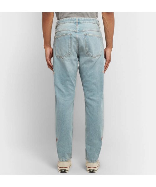 ISABEL MARANT(イザベルマラン)の「Isabel Marant Jasper Slim-Fit Embroidered Denim Jeans(デニムパンツ・メンズ・Blue・One Size/XXS/XS/S/M/L/XL/XXL/XXXL)」の3枚目の写真