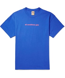 NIKE | Nike Acg Nrg Oversized Logo-Print Cotton-Jersey T-Shirt(Tシャツ/カットソー)