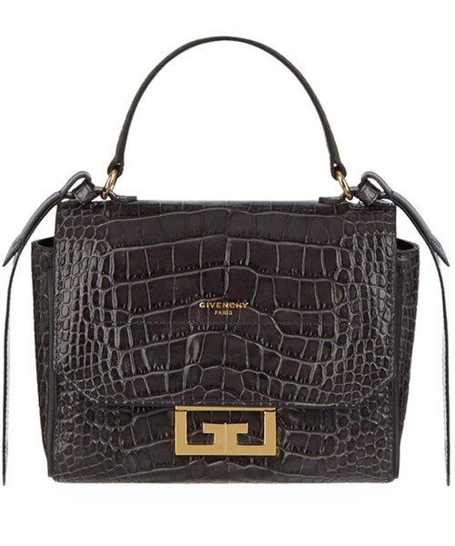 Givenchy,Givenchy Eden Mini CrocodileEmbossed Crossbody Bag WEAR