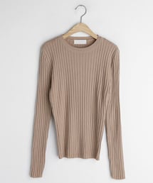 DHOLIC | スリムリブニット(ニット/セーター)