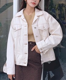 DHOLIC | ステッチコットンジャケット(その他アウター)