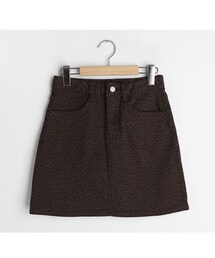 DHOLIC | レオパードミニスカート(スカート)