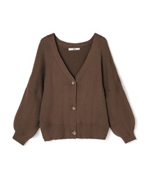 GRL | リブVネックニットカーディガン(カーディガン/ボレロ)